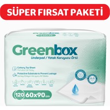 Greenbox 60X90 Yatak Koruyucu Örtü 30'lu 4 Paket 120 Adet