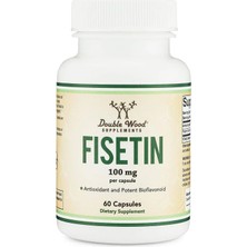 Double Wood Fisetin Supplement 100 Mg 60 Kapsül