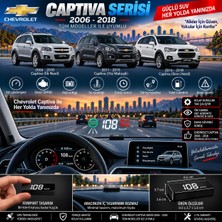 Bowie Chevrolet Captiva Serisi 2006-2018 Modeller Için Head Up Display Hayalet Gösterge Ekranı Ön Cam Hız Göstergesi