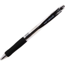 2 Adet Uni-Ball SN-100 Laknock Tükenmez Kalem 0.7 mm Çelik Uçlu Siyah
