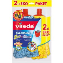 4 Adet Vileda Klasik + Soft Paspas 2'li Eko Paket