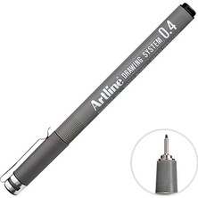 5 Adet Artline 234 Çizim Kalemi 0.4 mm Siyah