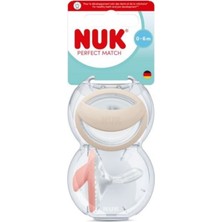 Nuk Perfect Match Mommyfeel Silikon Damaklı Emzik 0-6 Ay
