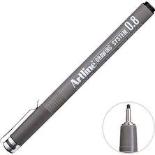 5 Adet Artline 238 Çizim Kalemi 0.8 mm Siyah