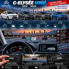 Bowie Citroën C-Elysée 2012-2022 Modeller Için Head Up Display Hayalet Gösterge Ekranı Ön Cam Hız Göstergesi Elysee