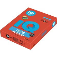 3 Adet Iq Color A4 Kırmızı Fotokopi Kağıdı 80 G 1 Paket (500 Sayfa)