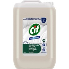 5 Adet Cif Professional Endüstriyel Bulaşık Makinesi Deterjanı 10 Litre