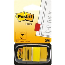 5 Adet 3m Post-It Index 680-5 25.4 mm x 43.18 mm Sarı 50 Yaprak