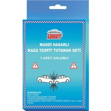 2 Adet Autokit Kaza Tespit Tutanağı FA1-999