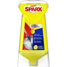 5 Adet Asperox Sparx Limon Kokulu Sıvı Bulaşık Deterjanı 650 ml