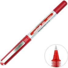 4 Adet Uni-Ball UB-150 Eye Micro Roller Kalem 0.5 mm Kırmızı