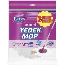3 Adet Parex Tornado Yedek Mop 2 'li Paket
