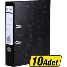 5 Adet Detay Geniş Marble Karton Klasör A4 10'lu Koli