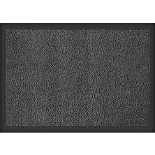 4 Adet Desan Nem Alıcı Kapı Önü Halı Paspas 60 cm x 90 cm Gri Renk