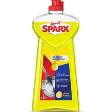 5 Adet Asperox Sparx Limon Kokulu Sıvı Bulaşık Deterjanı 1200 ml