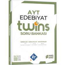 KR Akademi Yayınları AYT Twins Edebiyat Soru Bankası