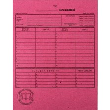 2 Adet Alemdar Dava (Mahkeme) Dosyası 50'li Paket