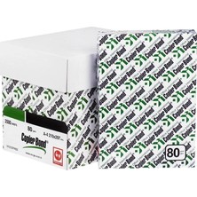Copier Bond A4 Fotokopi Kağıdı 80 G 1 Koli 5 Paket (2.500 Sayfa)