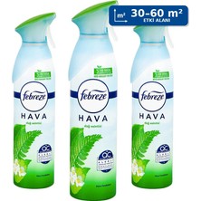 3 Adet Febreze Hava Ferahlatıcı Sprey Oda Kokusu Dağ Esintisi 185 ml x 3 Adet - Çok Al Az Öde