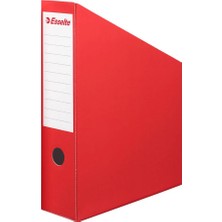 3 Adet Esselte 5276 Karton Magazinlik Kırmızı
