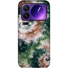 LOTUS GOLD Xiaomi 17 Pro Max Uyumlu Batik Desenli Şeffaf Telefon Kılıfı