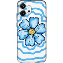 LOTUS GOLD Honor 600 Lite Uyumlu Çiçek Desenli Şeffaf Telefon Kılıfı