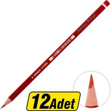 2 Adet Faber-Castell 1410 Kopya Kalemi Kırmızı 12'li Paket