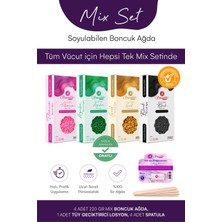 Smoothly Soyulabilen Boncuk Sir Ağda 220 G x 4 Adet Mix Set