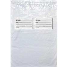 3 Adet Kargo Poşeti Büyük Boy 37 cm x 45 cm +5 cm Körük 50'li Paket