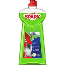 4 Adet Asperox Sparx Elma Kokulu Sıvı Bulaşık Deterjanı 1200 ml