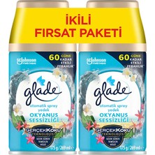 3 Adet Glade Otomatik Yedek Sprey Okyanus 269 ml x 2'li