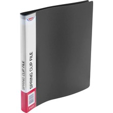 4 Adet Noki F101 A4 Yaylı Dosya Mat Siyah