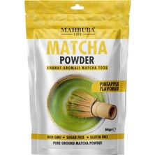 Mahbuba Ananas Aromalı Matcha Çayı Tozu 50gr