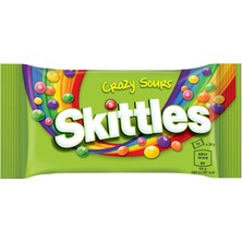 TeknoKapsül Skittles Sours Ekşi Meyve Aromalı Draje Şekerleme 38 G X14