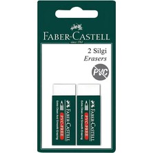 4 Adet Faber-Castell 7085/20 Büyük Boy Beyaz Silgi 2'li Paket