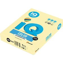 Iq Color A4 Açık Sarı Fotokopi Kağıdı 80 G 1 Paket (500 Sayfa)