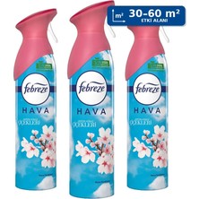 4 Adet Febreze Hava Ferahlatıcı Sprey Oda Kokusu Japon Kiraz Çiçekleri 185 ml x 3 Adet - Çok Al Az Öde