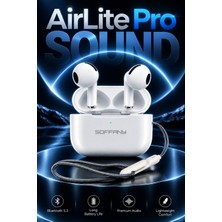Soffany Airlite Pro Sound Kablosuz Bluetooth Kulaklık – Şarj Kutulu Tws Earbuds
