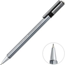 3 Adet Staedtler Triplus Micro Versatil Uçlu Kalem 0.7 mm Gri