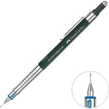 Faber-Castell 4 Adet Faber Castell Vario Lux Versatil Uçlu Kalem 0.7 mm Yeşil