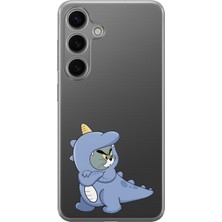 LOTUS GOLD Samsung Galaxy A04S Uyumlu Baskılı Yumuşak Silikon Şeffaf Telefon Kılıfı