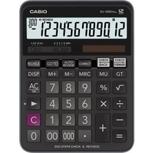 Casio DJ-120D Plus Profesyonel Masaüstü Hesap Makinesi 12 Haneli
