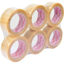 Multifix Kuvvetli Yapışkanlı Koli Bandı 45 mm x 100 M Şeffaf 6'lı Paket