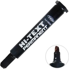 5 Adet Hi-Text 830 C Permanent Marker Koli Kalemi Kesik Uç Siyah