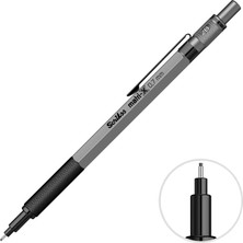 3 Adet Scrikss Matri-X Versatil Uçlu Kalem 0.7 mm Gri