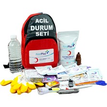 First Plus 4 Adet Firstplus FP09.101 Eko Deprem Çantası/afet Seti