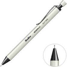 4 Adet Scrikss Icon Versatil Uçlu Kalem 0.7 mm Beyaz