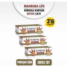 Mahbuba Kinoalı Karışık Bitki Form Çayı 90x2gr (3 Aylık 90 Kullanım)