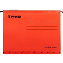 5 Adet Esselte 90316 Pendaflex Askılı Dosya Telsiz Kırmızı 25'li Paket