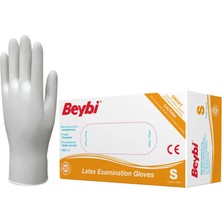 4 Adet Beybi Lateks Muayene Eldiveni Pudralı Small 100'LÜ Paket